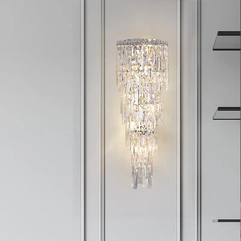 Аплик за стена Cristal Grande Glass 7xE14