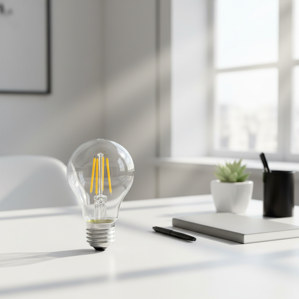LED крушка E27 8W Филамент A60