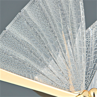 LED аплик 12W Butterfly GOLD