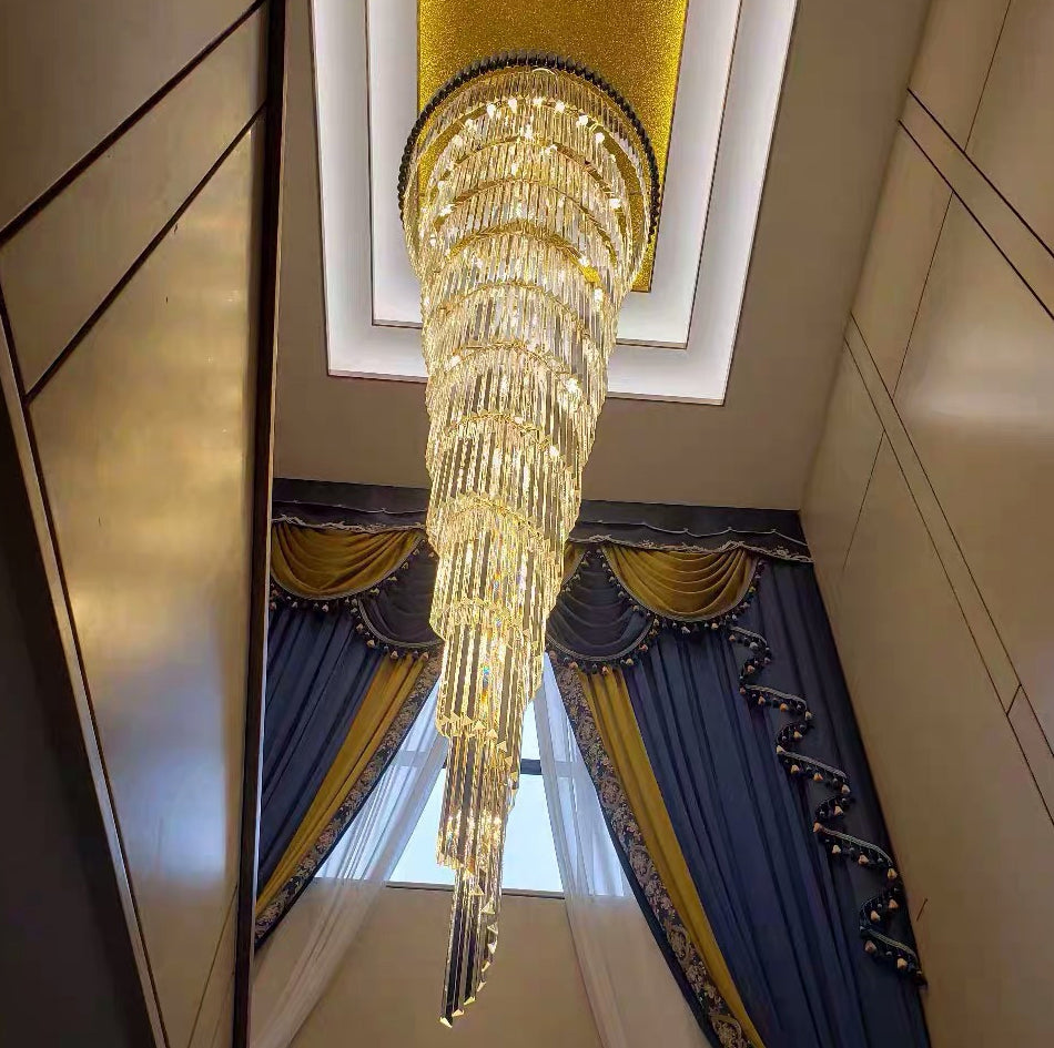 Полилей от кристал Black Panther LUXURY 260CM