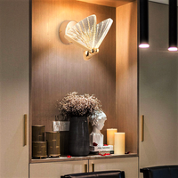 LED аплик 12W Butterfly GOLD