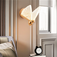 LED аплик 12W Butterfly GOLD