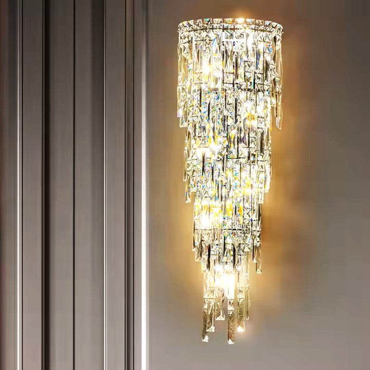 Аплик за стена Cristal Grande Glass 7xE14