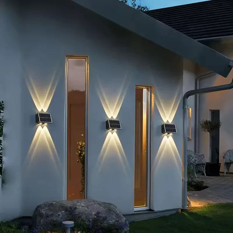Aplica Led Exterior Trio 4W Solara Wall Light Fixtures