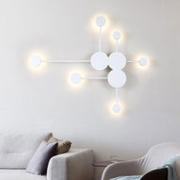 LED аплик Modern Style-6 бял еквивалент 200W
