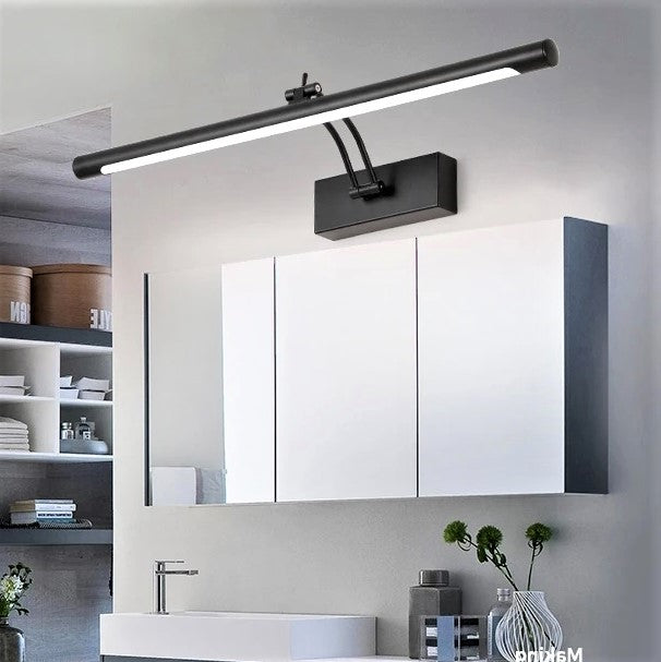 LED аплик за баня 36W 58cm черна регулируема C1310BK