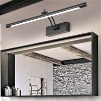 LED аплик за баня 36W 58cm черна регулируема C1310BK