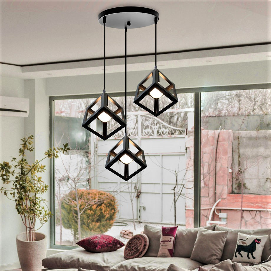 Lustra Fedra Cub Vintage Suport Rotund Lighting Fixtures