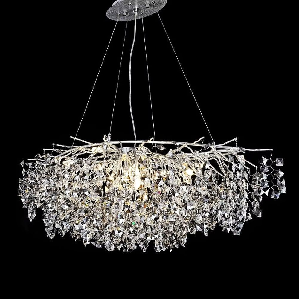 Полилей кристал LUXURY Silver SOFT 120x55cm