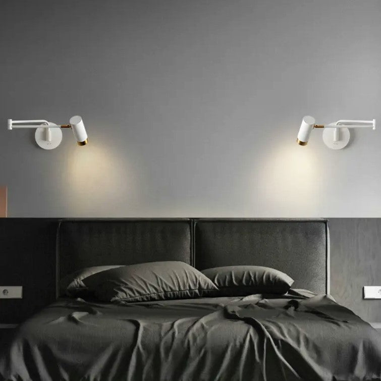 LED аплик AVANI Регулируем Бял+златист