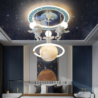LED осветително тяло висящо 100W Astro Friends с дистанционно, еквивалент 500W