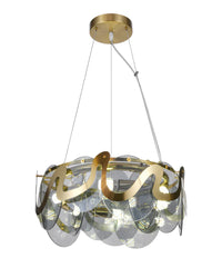 Candelabru Mini HARA Gold 6xE14 Ø50CM Chandeliers Crystal