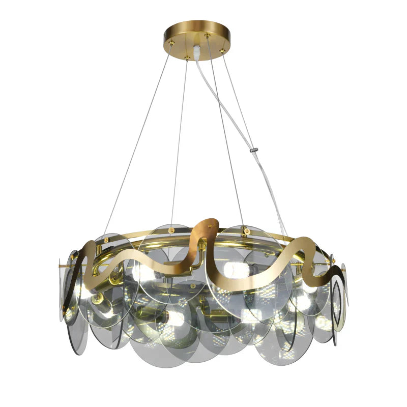 Полилей HARA Gold 8xE14 Ø60CM