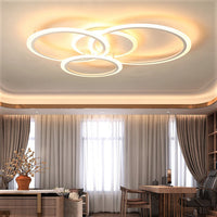 LED осветително тяло 3 WHITE RINGS Еквивалент 500W Дистанционно управление