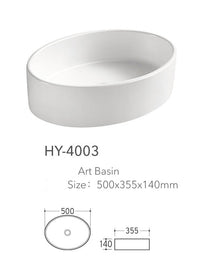 Мивка за плот Modern Line 50X35.5CM HY-4003