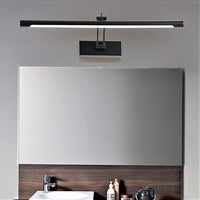 LED аплик за баня 36W 58cm черна регулируема C1310BK