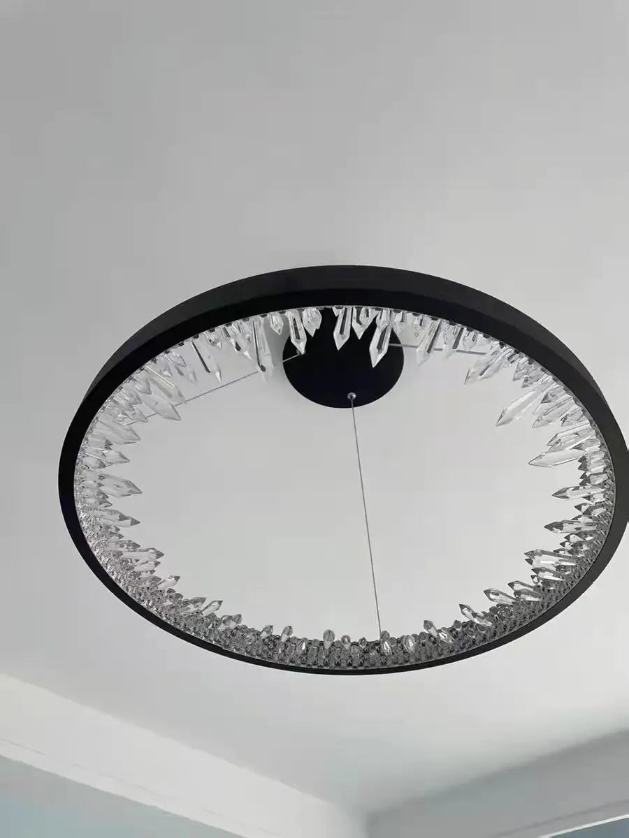 LED осветително тяло ICE-AGE Black 1 сегмент, еквивалент 200W