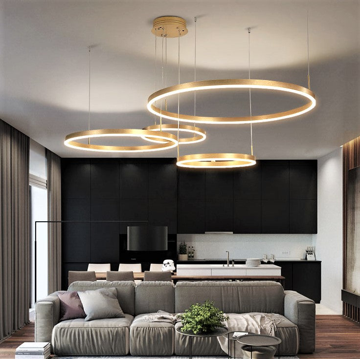 LED осветително тяло WONDERLAND Gold 4 подвижни сегмента, еквивалент 800W