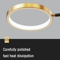 LED осветително тяло Nordic Style еквивалент 400W с дистанционно R9030-7