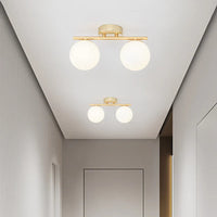 Lustra Abajur MAT Nordic GOLD 2xE27 DN117-2/GD AURIE / ABAJUR Chandeliers