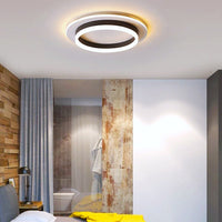 LED осветително тяло 50W RING BLACK еквивалент 200W