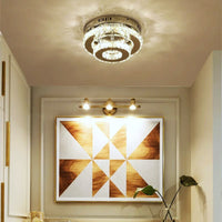 LED осветително тяло CRISTAL Double Circle Еквивалент 200W