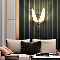 LED аплик 12W Butterfly GOLD