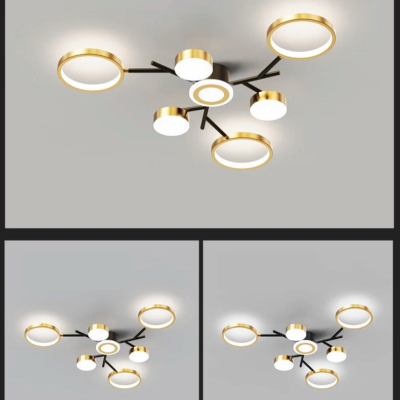 LED осветително тяло Nordic Style еквивалент 400W с дистанционно R9030-7