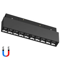 LED спот 12W магнитен линеен черен