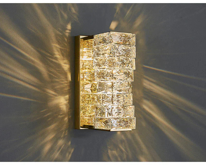 LED аплик Cristal WAVE Chrome 26cm