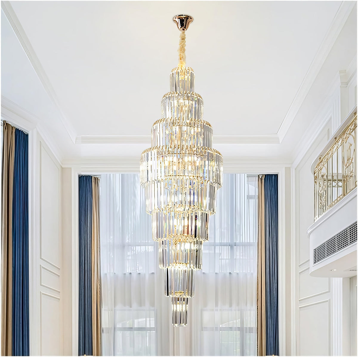 Candelabru 28xE14 Cristal LUXURY Malli 230cm AURIE / 230CM / LUXURY Chandeliers Crystal