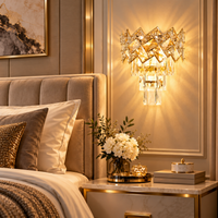 Аплик за стена Malli Gold Cristal