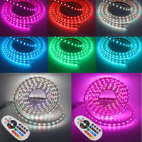 Ролка LED лента 5050 2 реда RGB 220V -100M