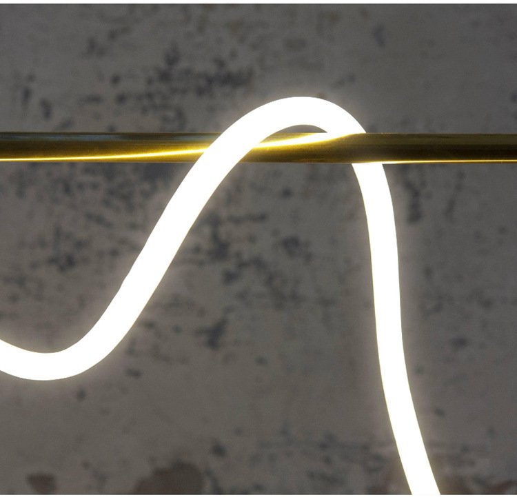 LED осветително тяло Nordic Golden Tube еквивалент 400W с дистанционно