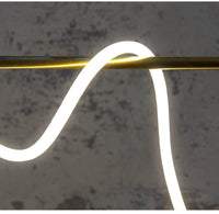 LED осветително тяло Nordic Golden Tube еквивалент 400W с дистанционно