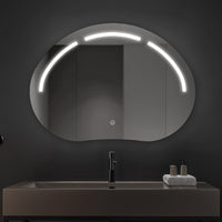 LED огледало с Touch функция и 3 вида светлина 80x60cm