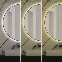 Oglinda LED Rotunda Ø70cm Functie Dezaburire si Touch LED MIRROR