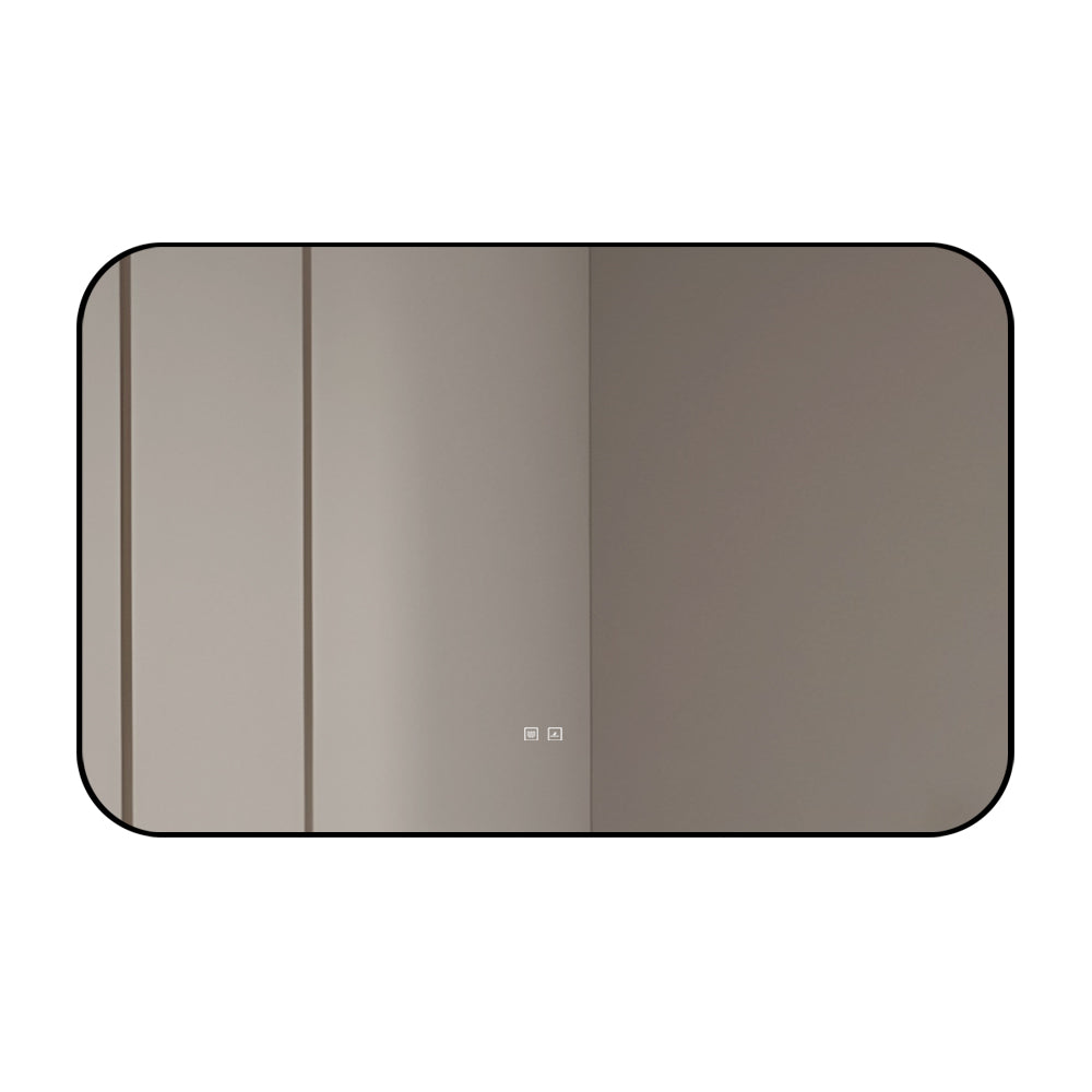 Правоъгълно LED огледало 110x70cm с функция против замъгляване и Touch