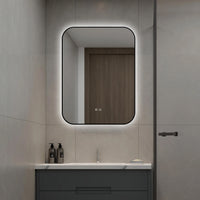 Oglinda LED Dreptunghiulara 60x80cm Functie Dezaburire si Touch LED MIRROR
