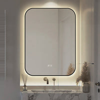 Oglinda LED Dreptunghiulara 60x80cm Functie Dezaburire si Touch LED MIRROR