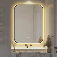 Oglinda LED Dreptunghiulara 60x80cm Functie Dezaburire si Touch LED MIRROR