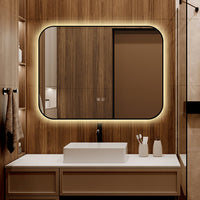 Oglinda LED Dreptunghiulara 80x60cm Functie Dezaburire si Touch LED MIRROR