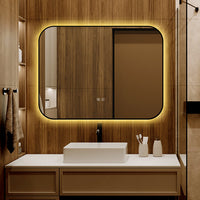 Oglinda LED Dreptunghiulara 80x60cm Functie Dezaburire si Touch LED MIRROR
