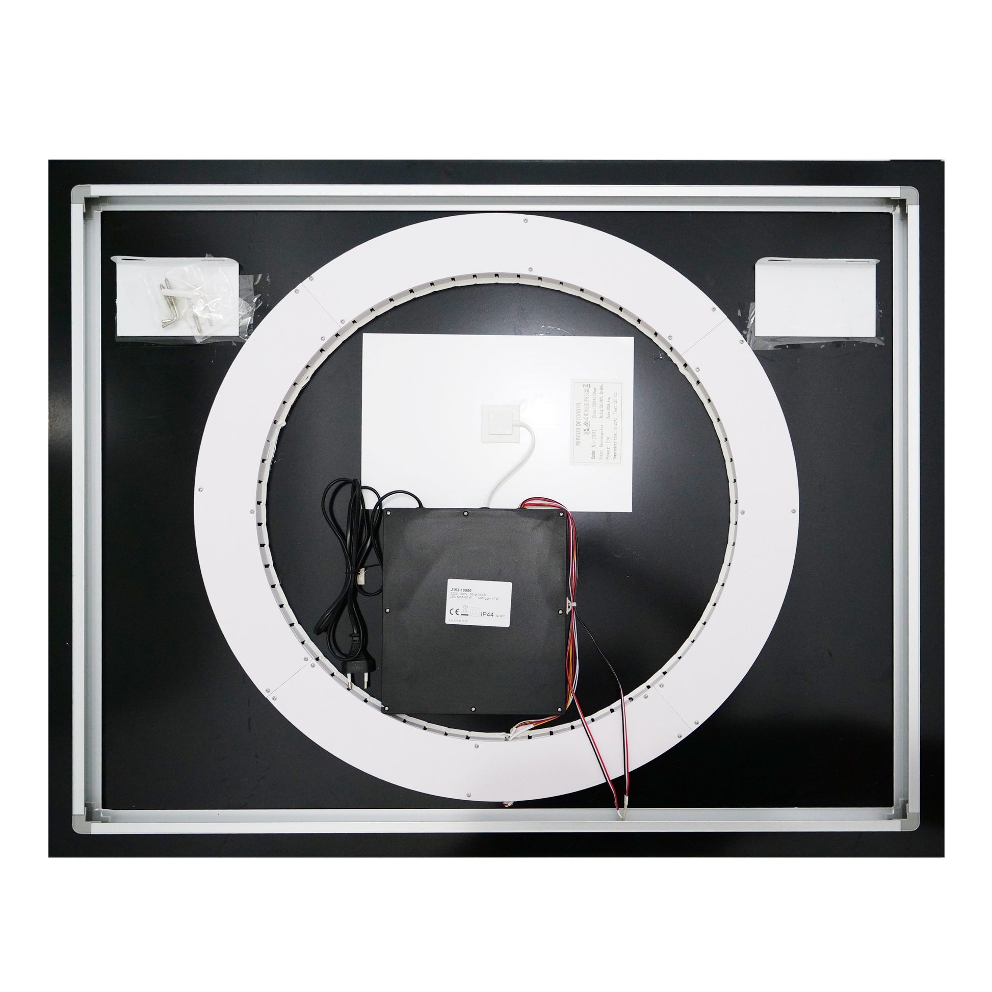 Правоъгълно LED огледало 100x80cm с функция против замъгляване и Touch