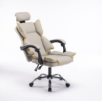 Офис стол, регулируем, WF-807, сив