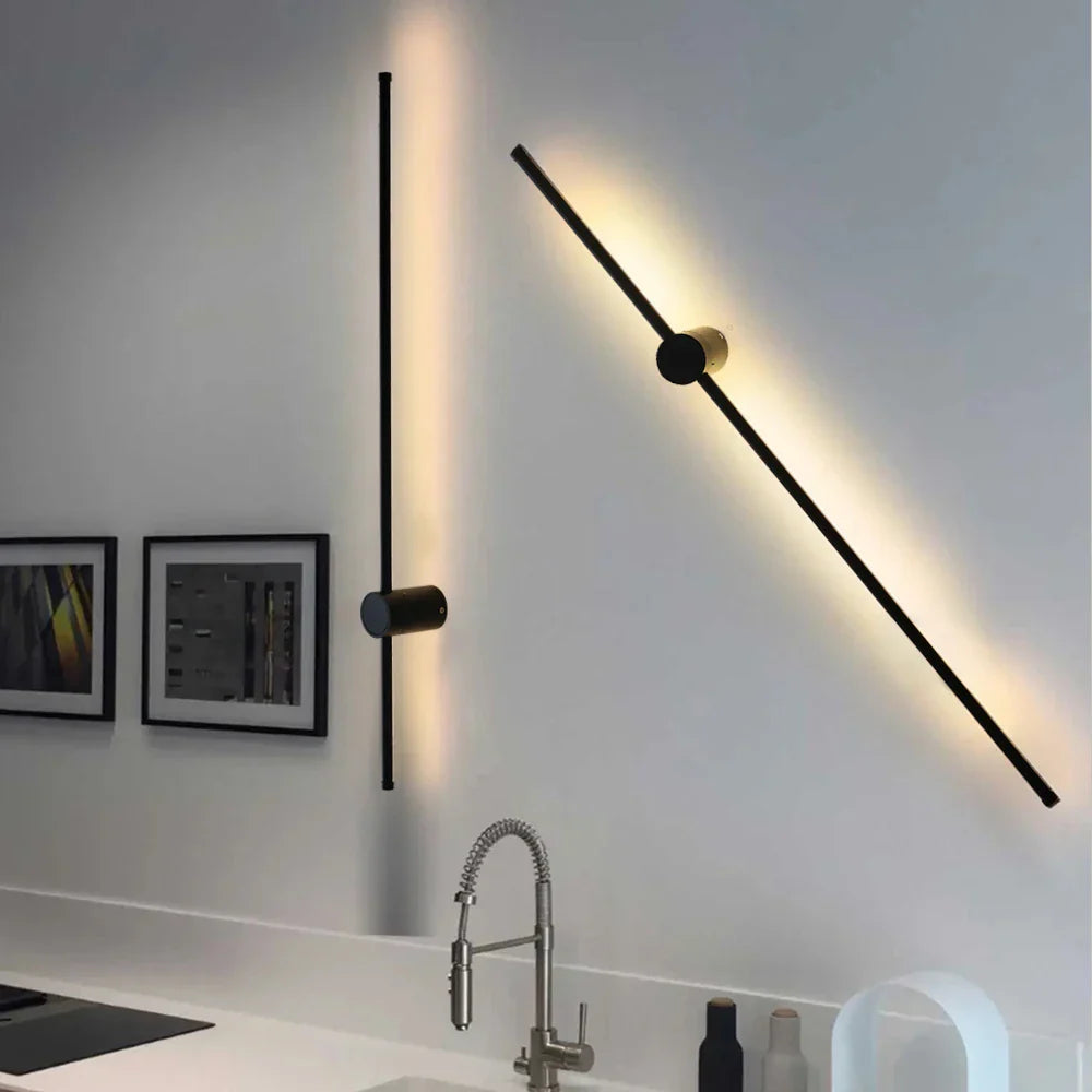 LED аплик ALPINE 26W 80cm Black