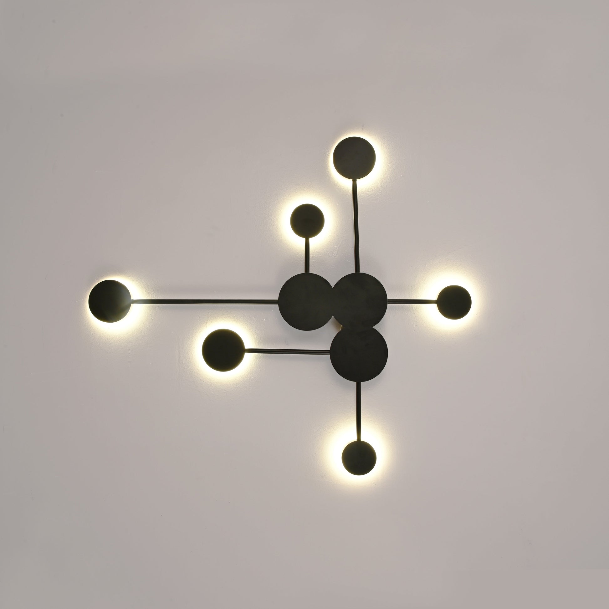 LED аплик VIEZZA Black Еквивалент 350W Дистанционно управление