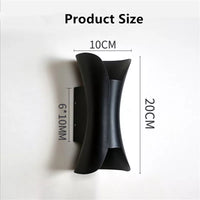 LED аплик за външен монтаж 2x5W ULTRON BLACK