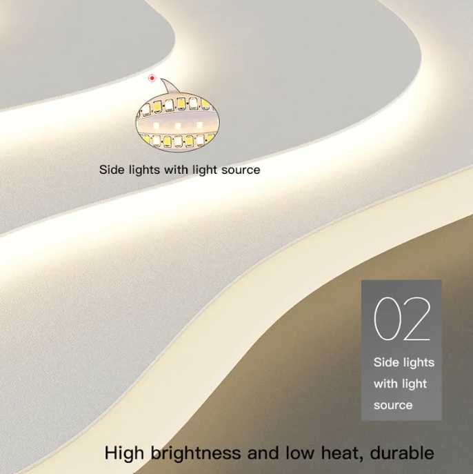LED осветително тяло 90W Nordic Shadow Lights