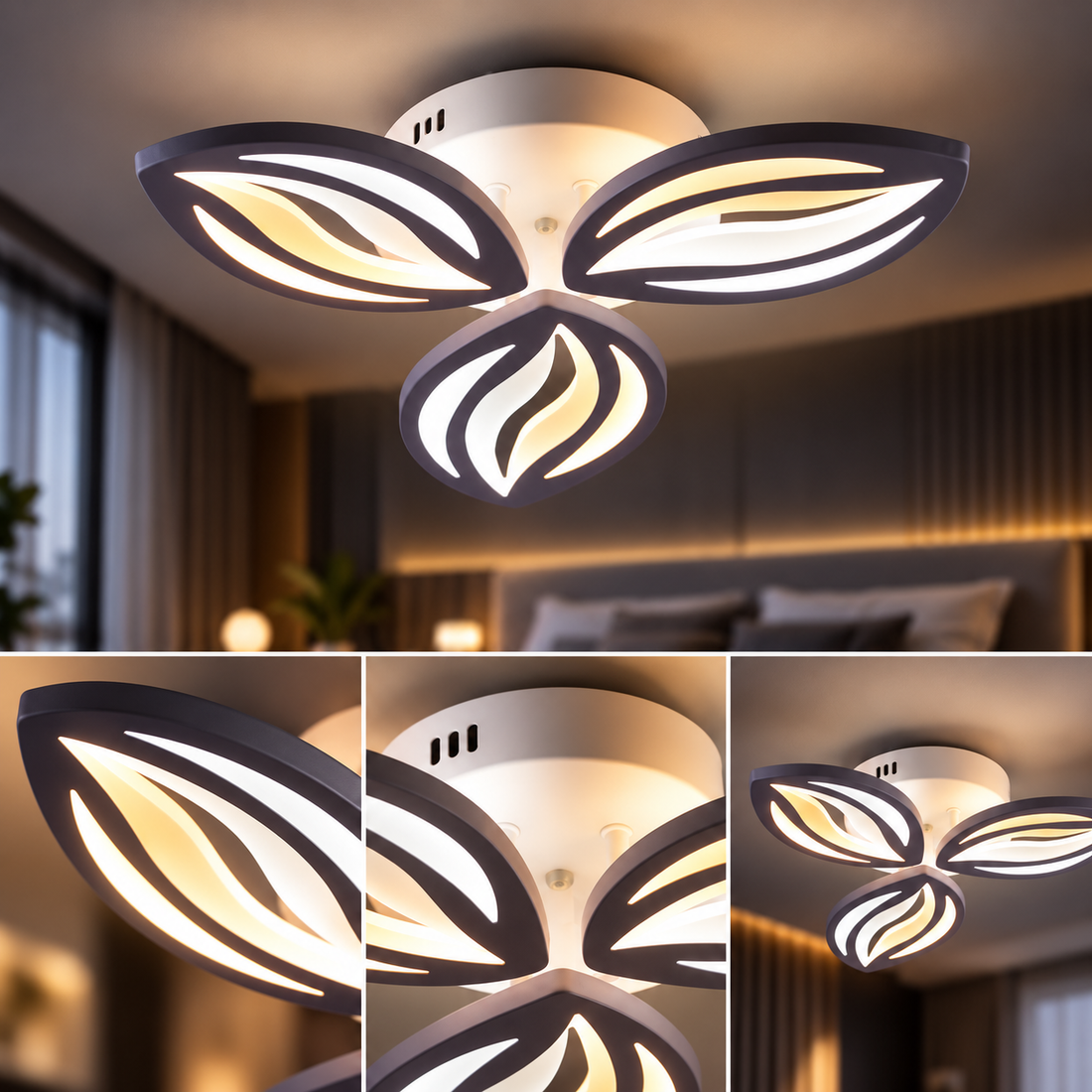 LED осветително тяло Mini DALLI Еквивалент 300W Дистанционно